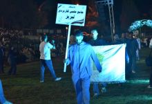 گزارش تصویری مراسم افتتاحیه المپیاد 